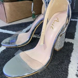 Brand new glitter high heels